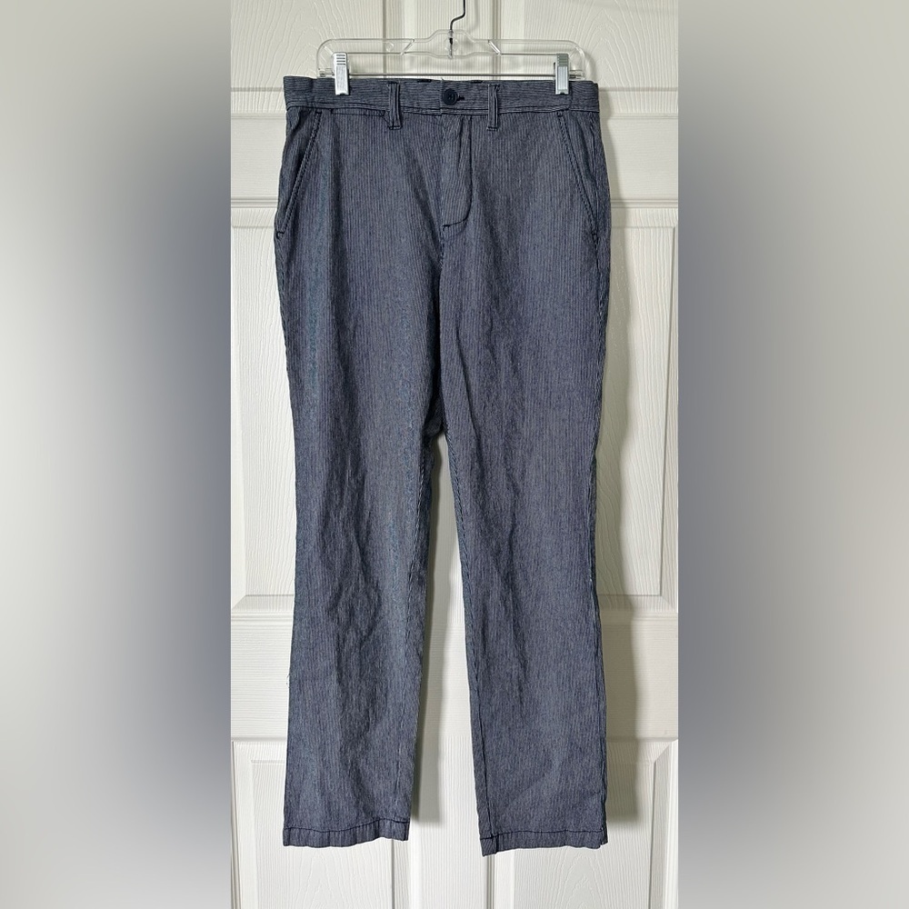 Liverpool Men’s Blue Striped Jeans (32x32)